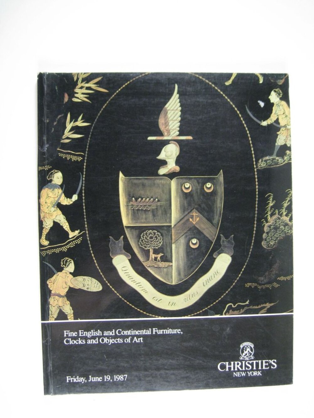 Christies Auction Catalog 1987 Fine English Furniture Art